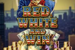 Red, White and Win free slot background