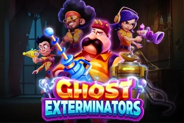 Ghost Exterminators free slot background