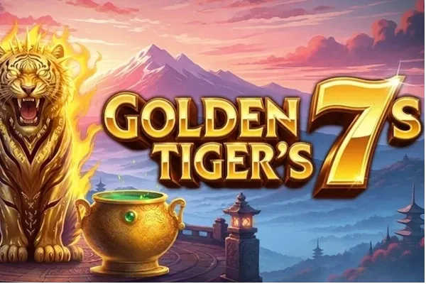 Golden Tiger's 7s free slot background