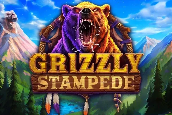Grizzly Stampede free slot background