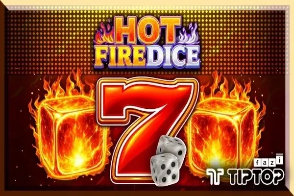 Hot Fire Dice free slot background