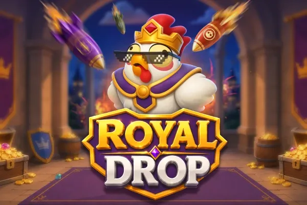 Royal Drop free slot background