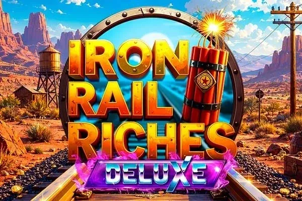Iron Rail Riches Deluxe free slot background