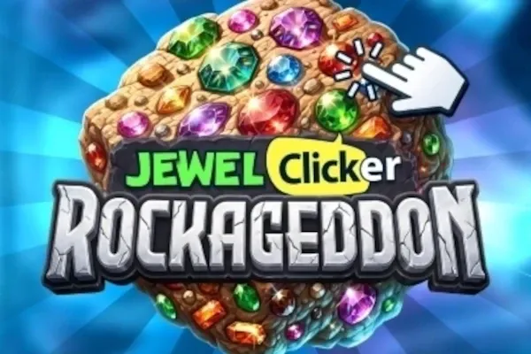 Jewel Clicker: Rockageddon free slot background