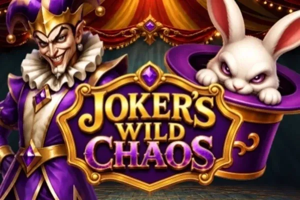 Joker's Wild Chaos free slot background