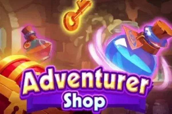 Adventurer Shop free slot background