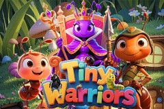 Tiny Warriors free slot background
