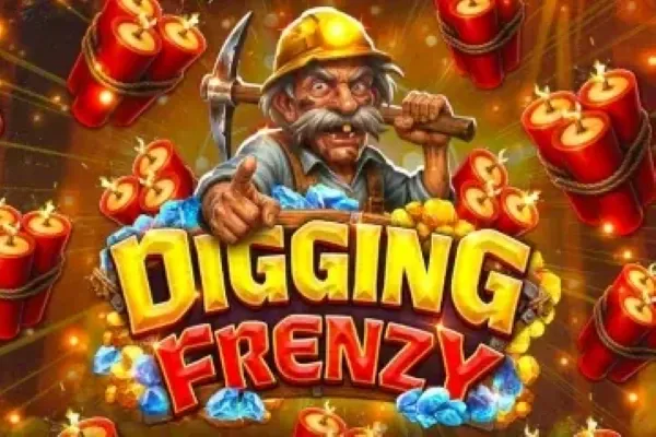 Digging Frenzy free slot background