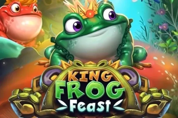 King Frog Feast free slot background