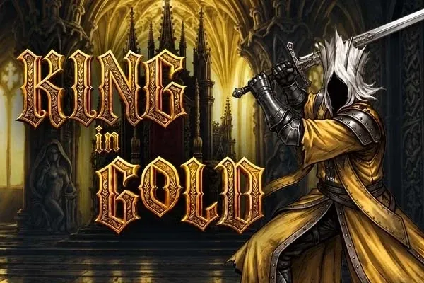 King In Gold free slot background