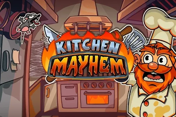 Kitchen Mayhem free slot background