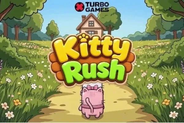 Kitty Rush free slot background