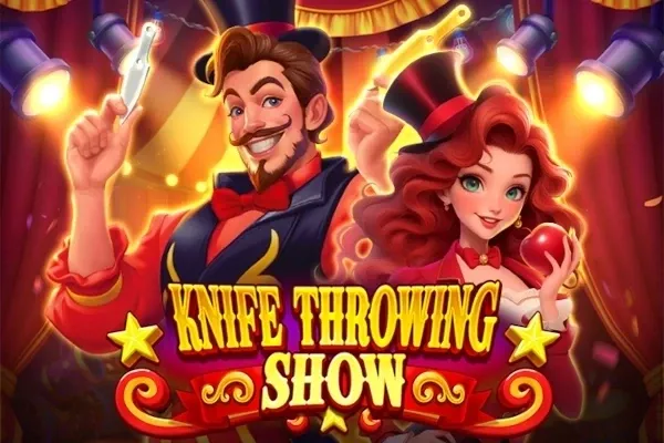 Knife Throwing Show free slot background