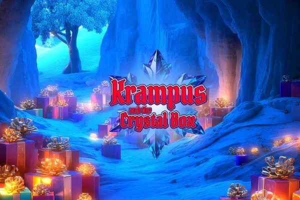 Krampus & The Crystal Box free slot background