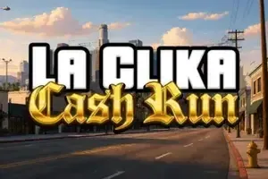 La Clika: Cash Run free slot background