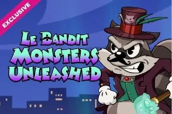 Le Bandit Monsters Unleashed free slot background