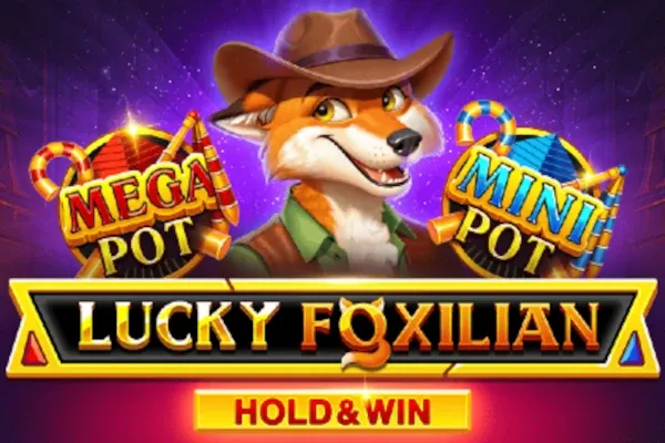 Lucky Foxilian Hold and Win free slot background