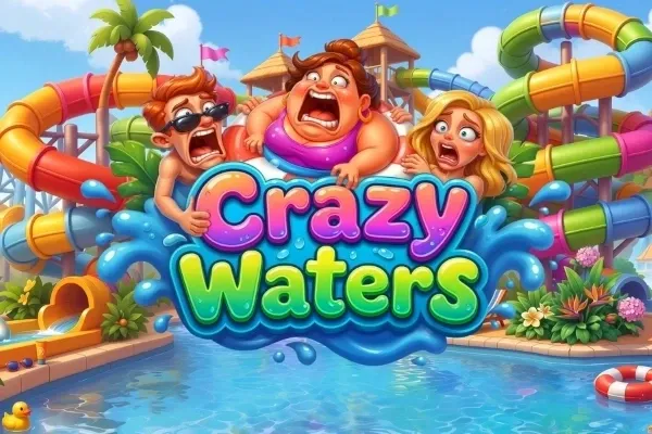 Crazy Waters free slot background
