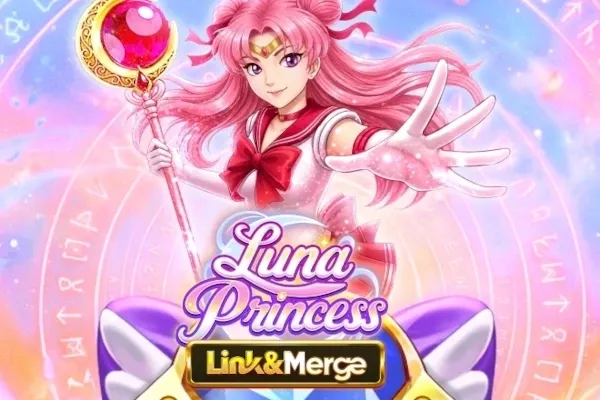 Luna Princess Link & Merge free slot background