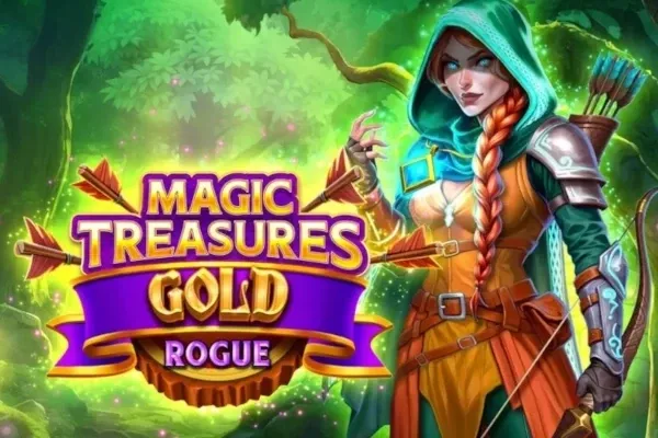 Magic Treasures Gold Rogue free slot background