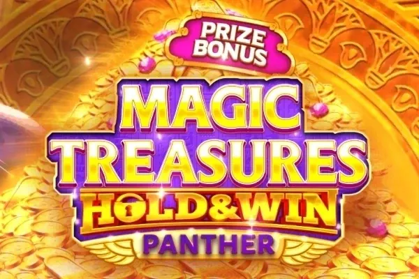 Magic Treasures Hold & Win Panther free slot background