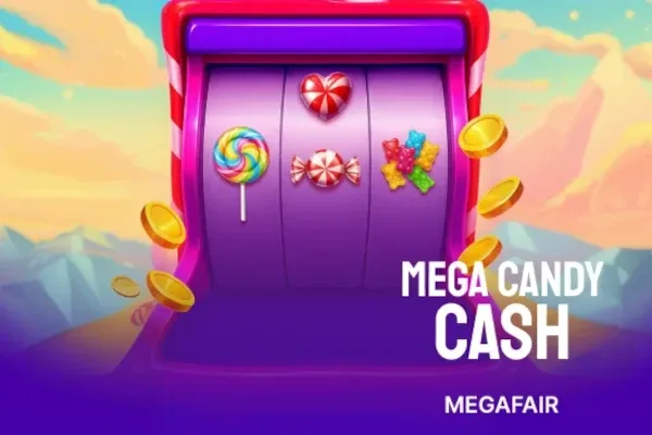 Mega Candy Cash free slot background