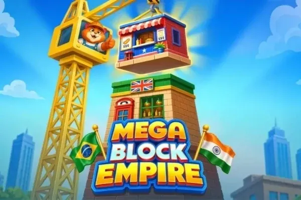 MegaBlock Empire free slot background