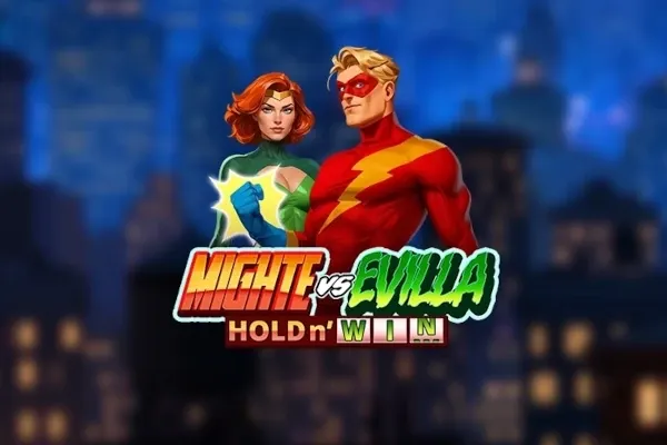 Mighte vs Evilla free slot background