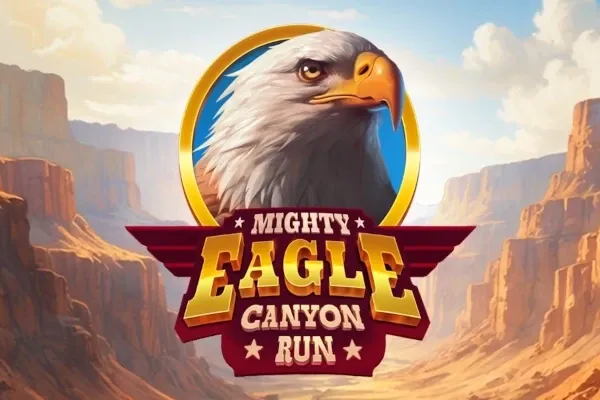 Mighty Eagle Canyon Run free slot background