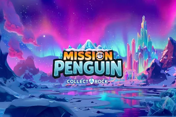 Mission Penguin free slot background