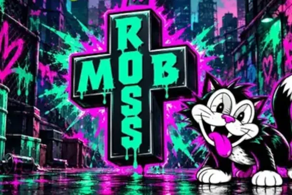 Mob Ross™ free slot background