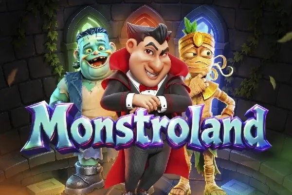 Monstroland free slot background