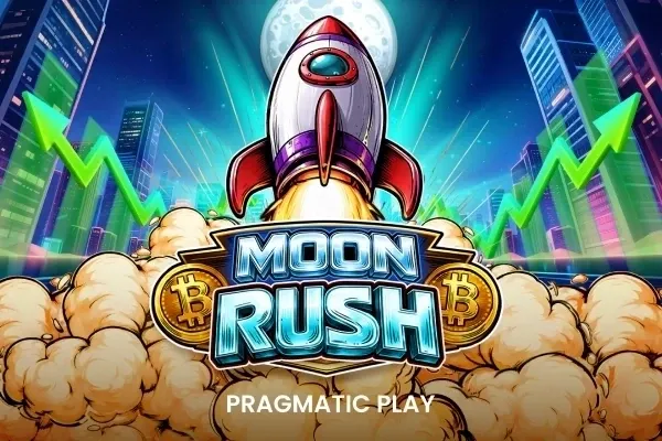 Moon Rush free slot background