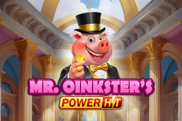 Mr. Oinkster's Power Hit free slot background