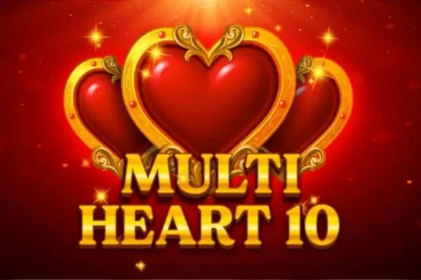 Multi Heart 10 free slot background