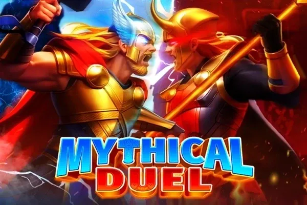 Mythical Duel free slot background