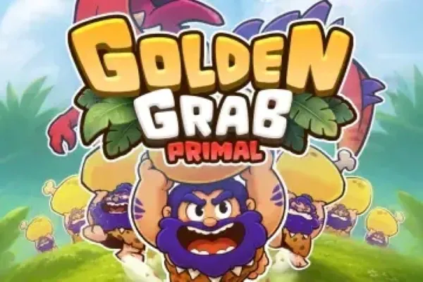 Golden Grab: Primal free slot background