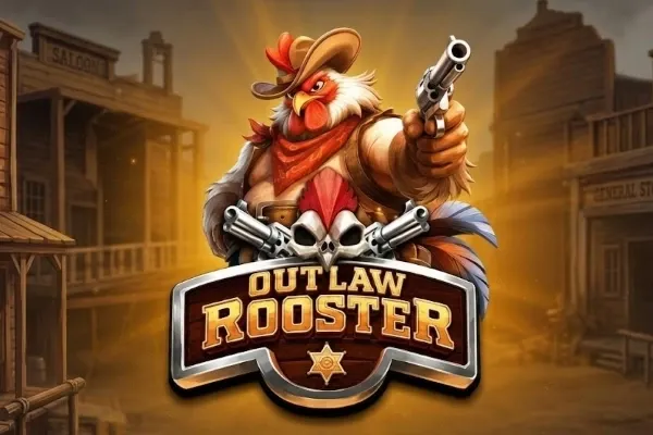 Outlaw Rooster free slot background