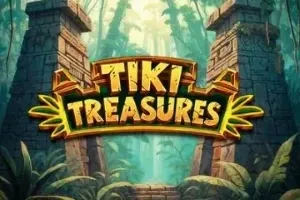 Tiki Treasures free slot background