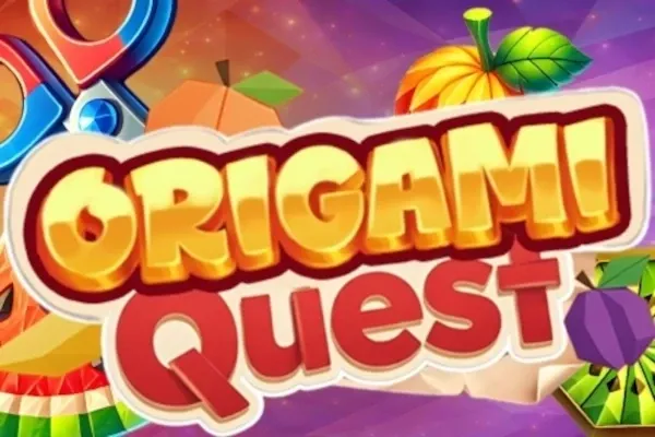 Origami Quest free slot background