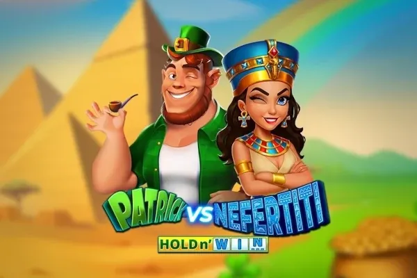 Patrick vs Nefertiti free slot background