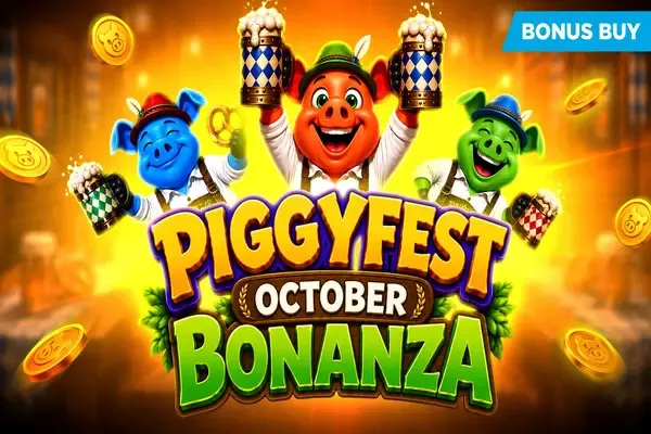 Piggyfest Bonanza free slot background