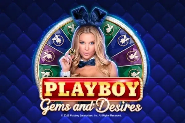Playboy Gems and Desires free slot background