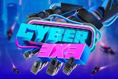 Cyber 3x3 free slot background