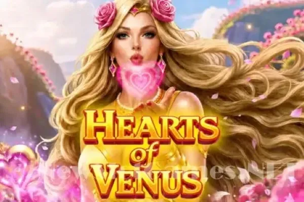 Hearts of Venus free slot background