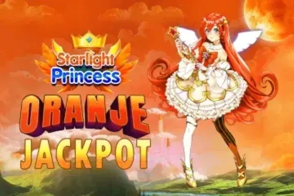 Starlight Princess Oranje Jackpot free slot background