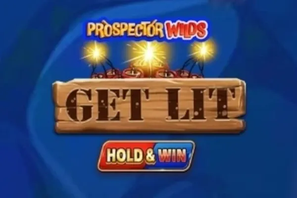 Prospector Wilds: Get Lit free slot background
