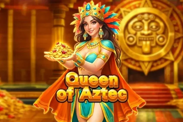 Queen of Aztec free slot background