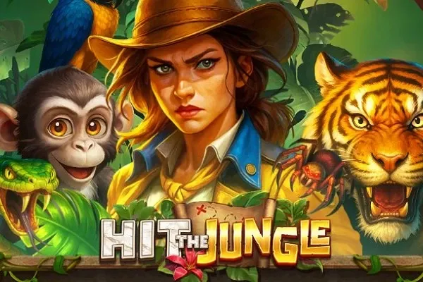 Hit The Jungle free slot background