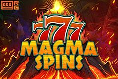 777 - Magma Spins free slot background